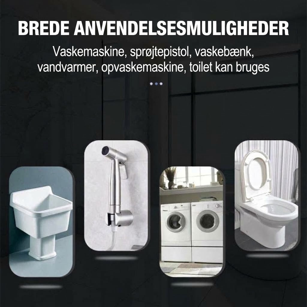 Frostsikker Udendørs Vandhane med Dobbeltudtag – Sprængningsfri & Varmebestandig
