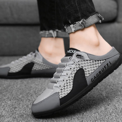 Åndbare Mesh Slip-On Sko: Let og Skridsikker Komfort