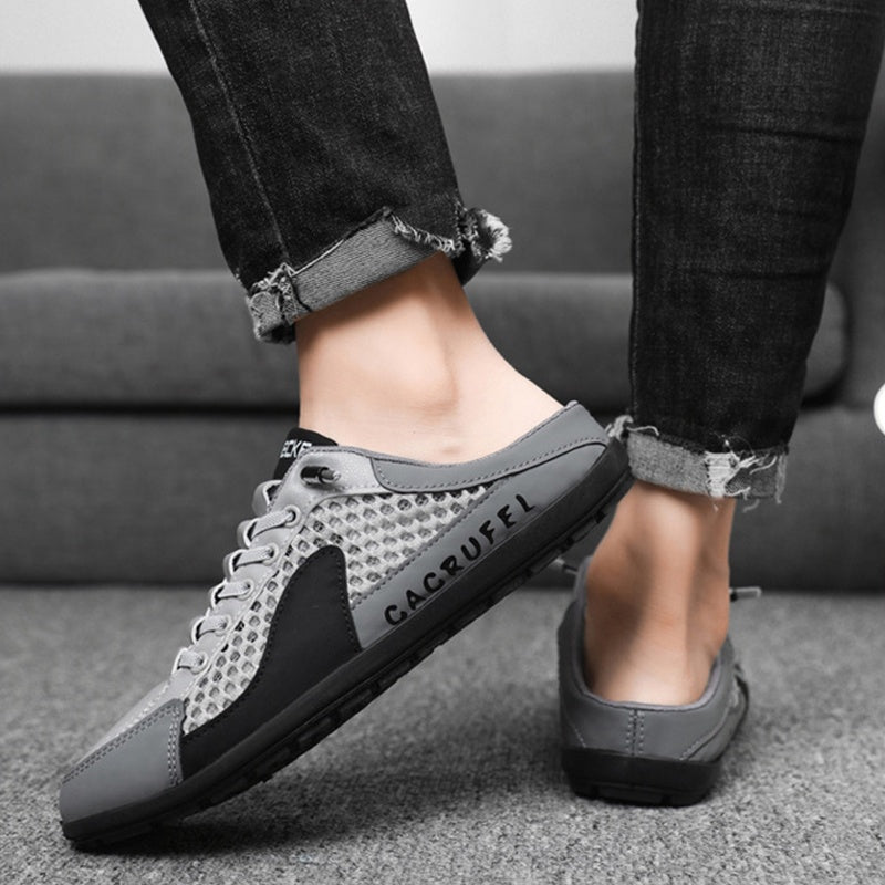 Åndbare Mesh Slip-On Sko: Let og Skridsikker Komfort