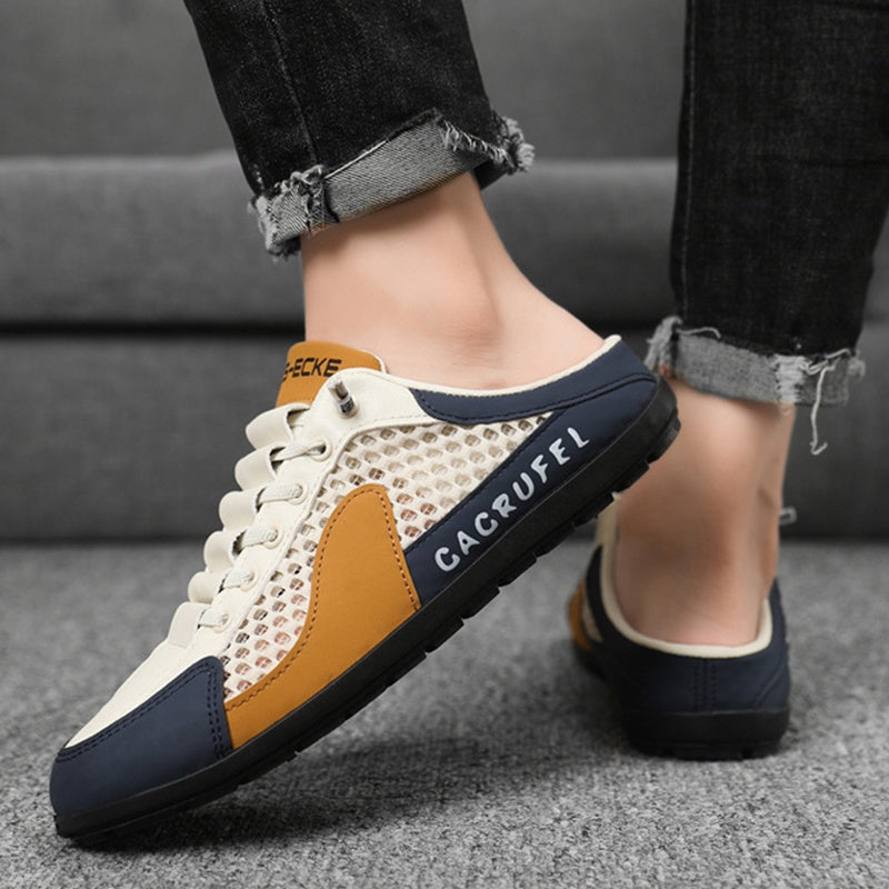 Åndbare Mesh Slip-On Sko: Let og Skridsikker Komfort