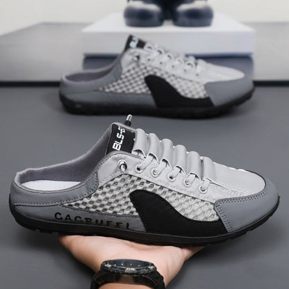 Åndbare Mesh Slip-On Sko: Let og Skridsikker Komfort