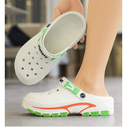 Åndbare 2-i-1 Strand-Sandaler: Skridsikker Slip-On til Mænd