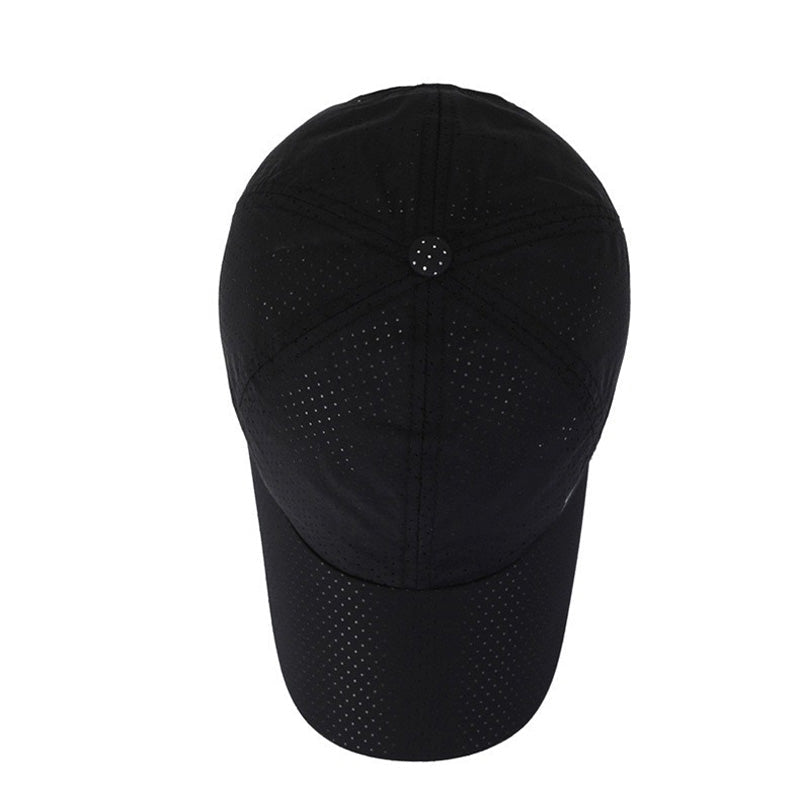 Hurtigtørrende Mikroperforeret Mesh Polyester Baseballkasket med Justerbart Spænde