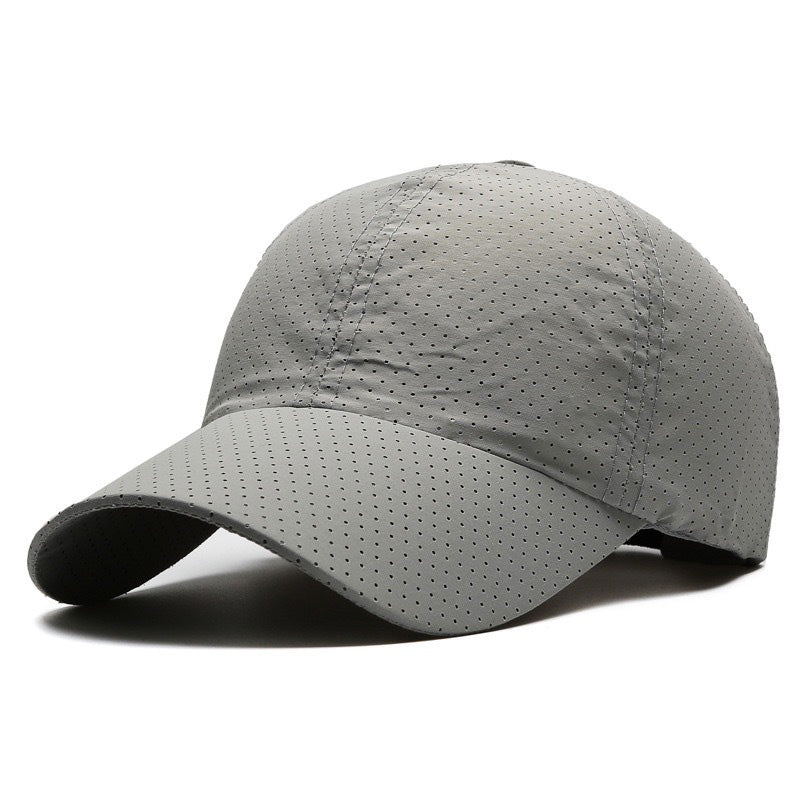 Hurtigtørrende Mikroperforeret Mesh Polyester Baseballkasket med Justerbart Spænde
