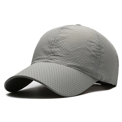Hurtigtørrende Mikroperforeret Mesh Polyester Baseballkasket med Justerbart Spænde