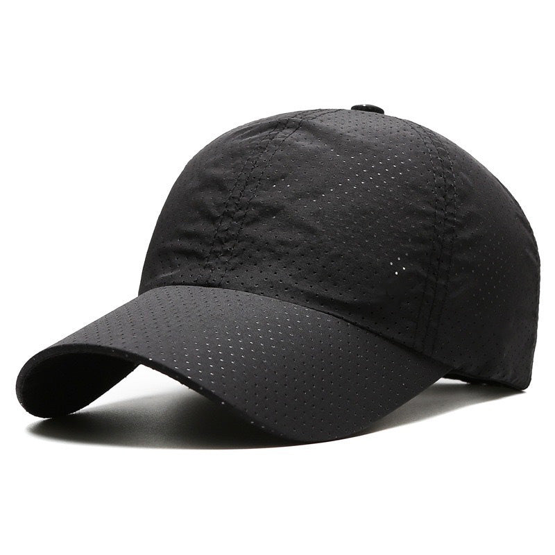 Hurtigtørrende Mikroperforeret Mesh Polyester Baseballkasket med Justerbart Spænde