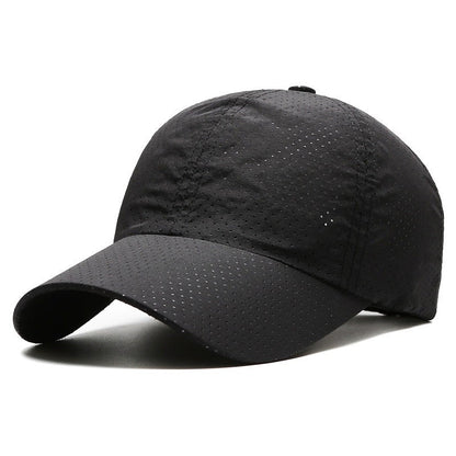 Hurtigtørrende Mikroperforeret Mesh Polyester Baseballkasket med Justerbart Spænde