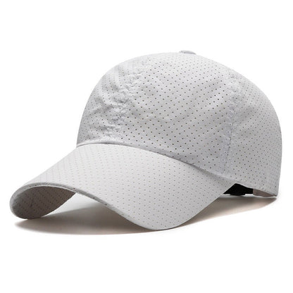 Hurtigtørrende Mikroperforeret Mesh Polyester Baseballkasket med Justerbart Spænde