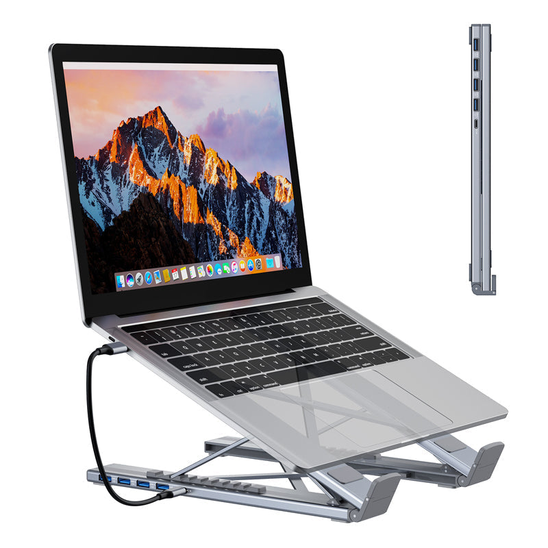 Pro Docking-stander til Laptop – 8-i-1 Hub med 4K HDMI & SD-læser