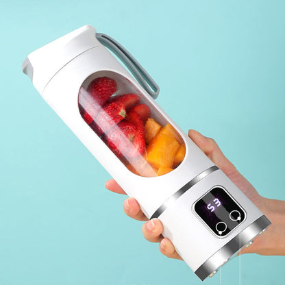 Bærbar Trådløs Blender – Frisk Smoothie på 30 Sekunder, Blend & Drik Overalt