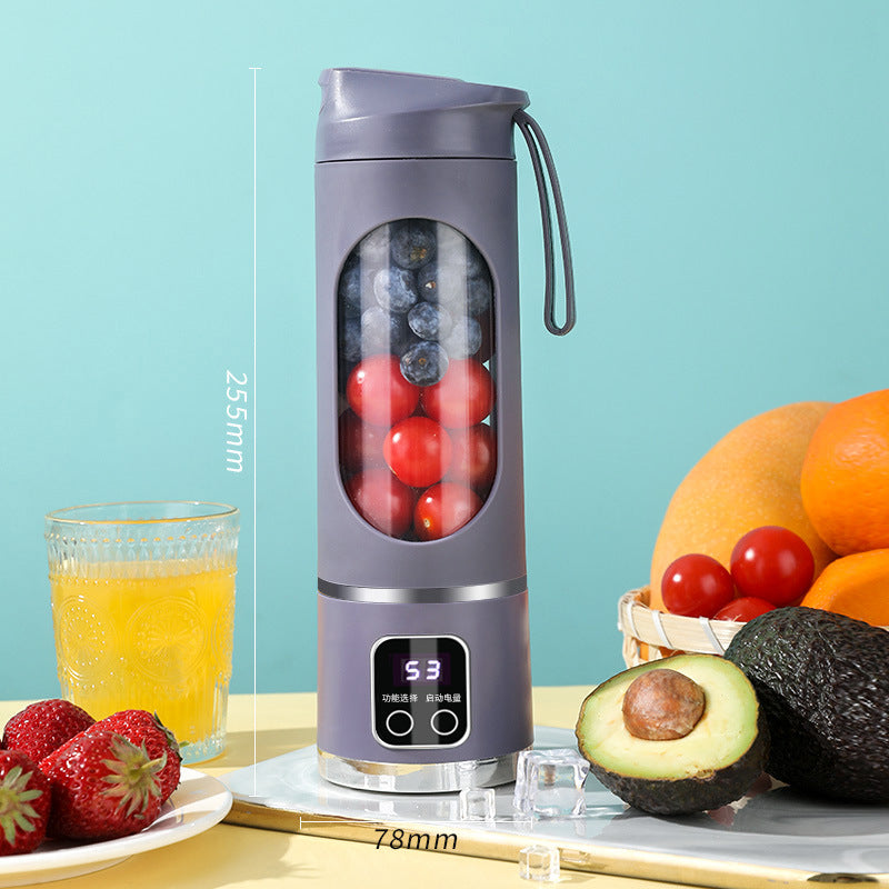 Bærbar Trådløs Blender – Frisk Smoothie på 30 Sekunder, Blend & Drik Overalt