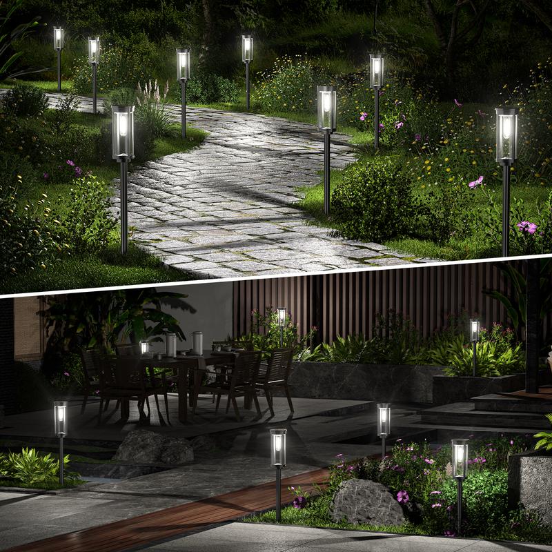 Plug & Play Solcellelampe – Trådløs Installation på Sekunder, Klassisk & Vejrbestandig