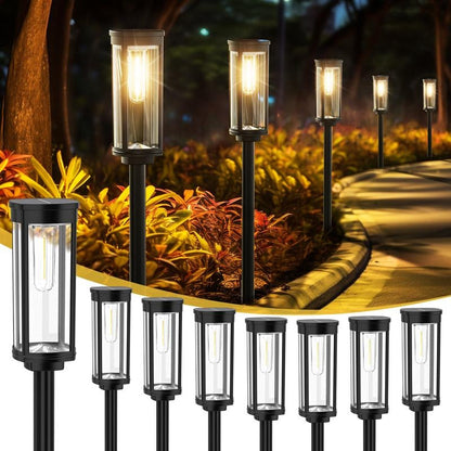 Plug & Play Solcellelampe – Trådløs Installation på Sekunder, Klassisk & Vejrbestandig