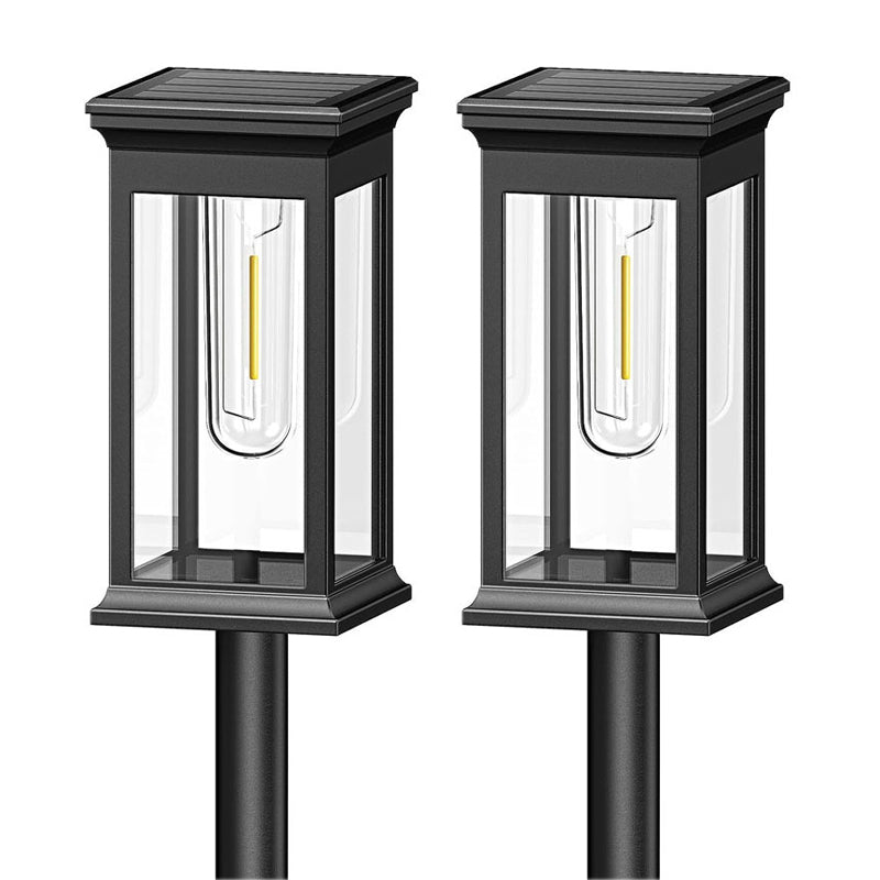 Plug & Play Solcellelampe – Trådløs Installation på Sekunder, Klassisk & Vejrbestandig