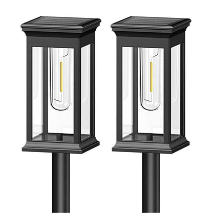 Plug & Play Solcellelampe – Trådløs Installation på Sekunder, Klassisk & Vejrbestandig