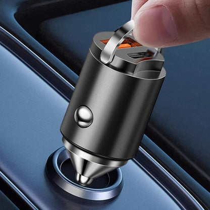 Lynhurtig 30W Biloplader til Effektiv Opladning på Farten