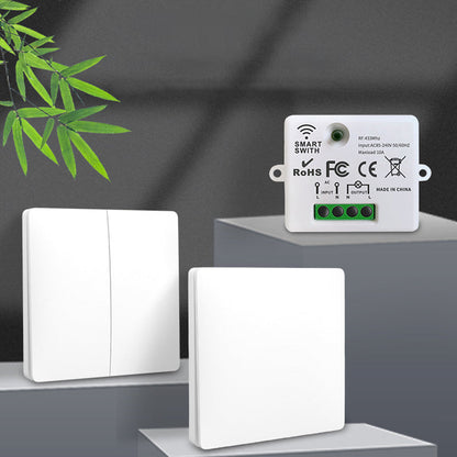 Trådløs Afbryder – 100% Batterifri & Nem Montering