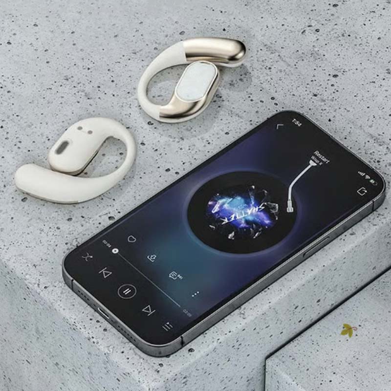 Trådløse Open-Ear Høretelefoner med Bluetooth 6.0