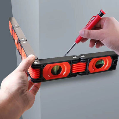 Fleksibelt Led-vaterpas med Magnet – Mål Alle Vinkler & Hjørner Præcist