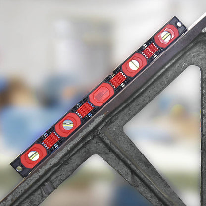 Fleksibelt Led-vaterpas med Magnet – Mål Alle Vinkler & Hjørner Præcist