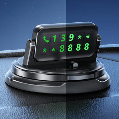 Stabil 360° Mobilholder til Bilen (Uden at Blokere Udsynet)