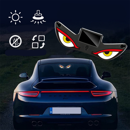 Solcelledreven LED-Advarselslampe – Automatiske sensorer & dynamiske lyseffekter