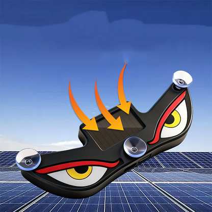 Solcelledreven LED-Advarselslampe – Automatiske sensorer & dynamiske lyseffekter
