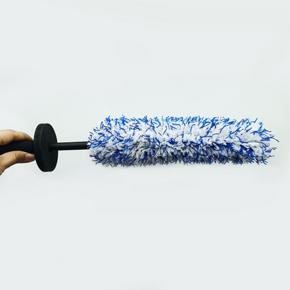 Premium Mikrofiber Fælgbørste (Med Stænkskærm)