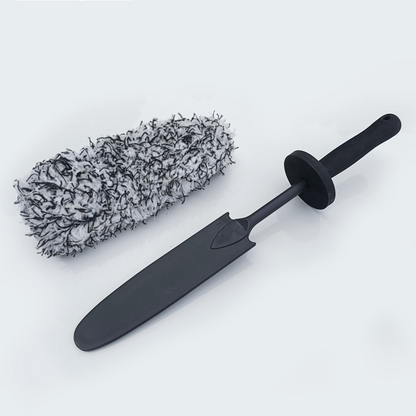 Premium Mikrofiber Fælgbørste (Med Stænkskærm)