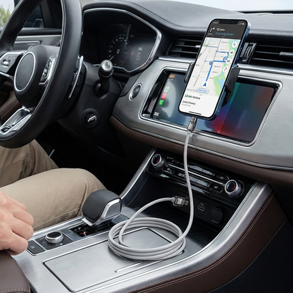 4-i-1 Hurtigladekabel (240W) – USB-C & USB-A i Ultra-blød Silikone