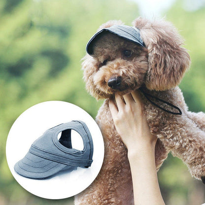Justerbar Sommerhat til Hunde – Solbeskyttelse & Komfortabel Pasform