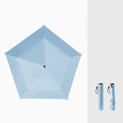 Kompakt UV-Lommeparaply – Ekstremt let (103g)