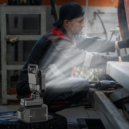 180° Roterbar LED-Arbejdslampe: Kraftigt Lys med USB-Powerbank