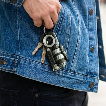 Mekanisk Fidget Spinner Nøglering til Stresslindring