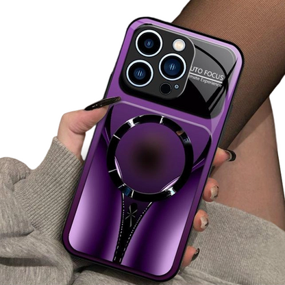 Stilrent Magnetisk Mobilcover – komplet beskyttelse, stærk magnetring & perfekt til bilholdere – slankt og robust