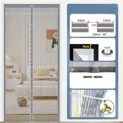 Magnetisk Insektnet til Døre – Automatisk lukning & vindtæt design
