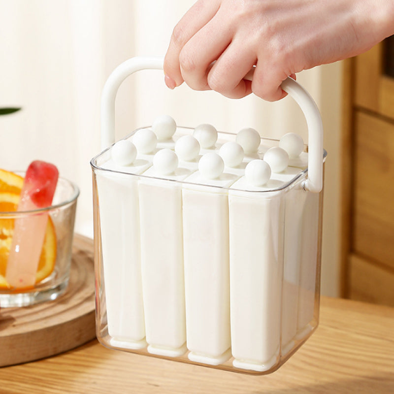 Fleksibel Silikone Isform til Isstave (Perfekt til Vandflasker)