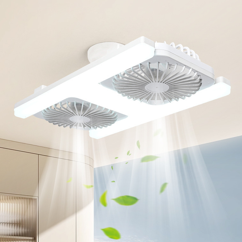 Loftventilator med LED-lys (60W) – Til standard fatning
