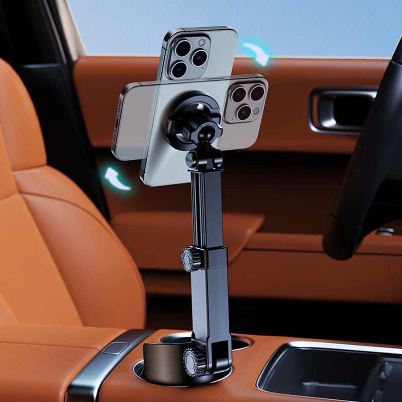 Fleksibel 360° Justerbar Mobilholder til Kopholder til Sikker Navigation