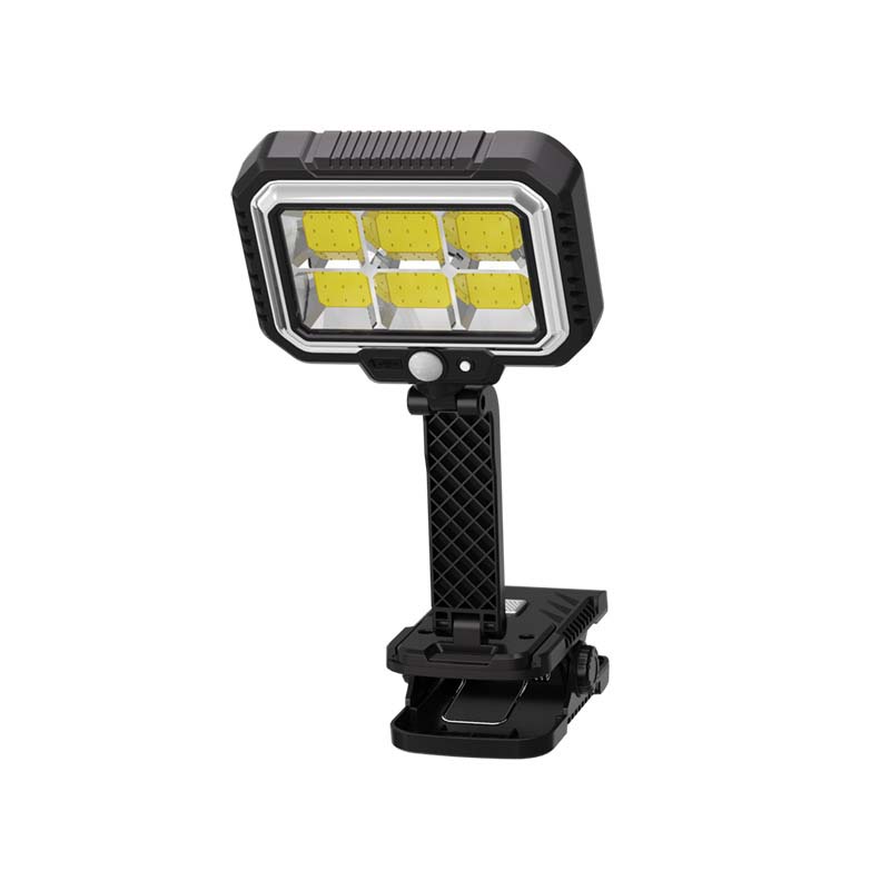 Smart Solcellelampe med Klemme & Sensor – Lys Hvor Som Helst Uden Værktøj