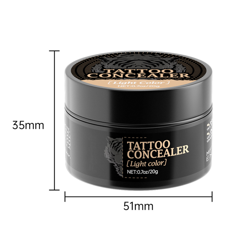 Vandtæt og Smudsafvisende Fulddækkende Ar Concealer