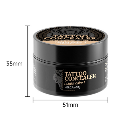 Vandtæt og Smudsafvisende Fulddækkende Ar Concealer