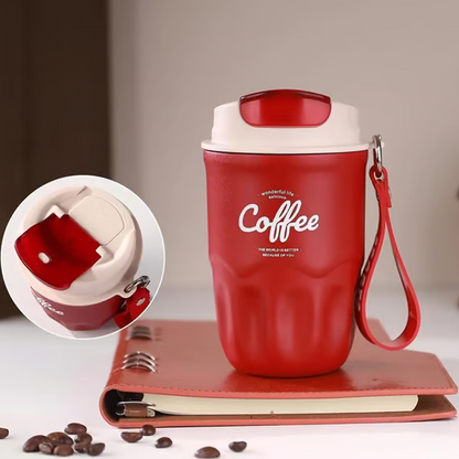 Premium Termoflaske I 316 Rustfrit Stål Hold Din Kaffe Varm Hele Dagen