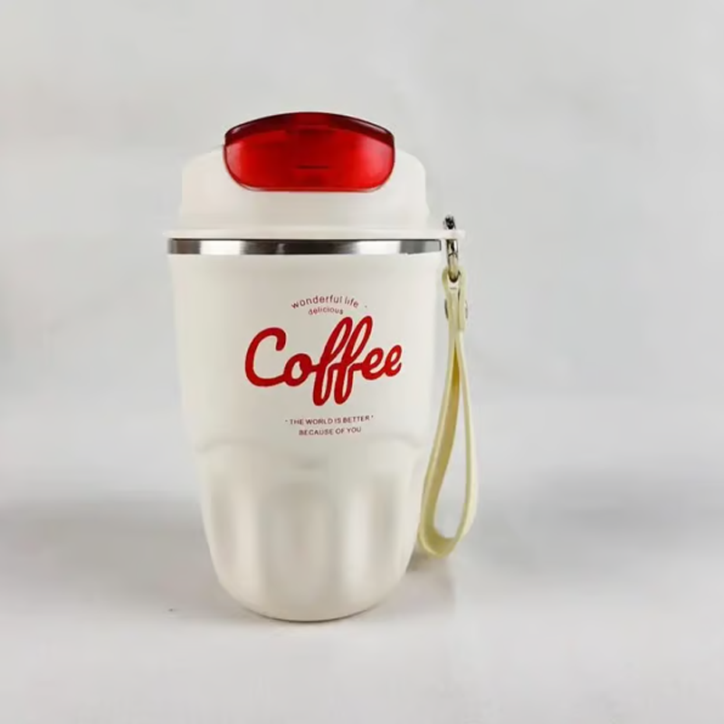 Premium Termoflaske I 316 Rustfrit Stål Hold Din Kaffe Varm Hele Dagen