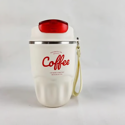 Premium Termoflaske I 316 Rustfrit Stål Hold Din Kaffe Varm Hele Dagen