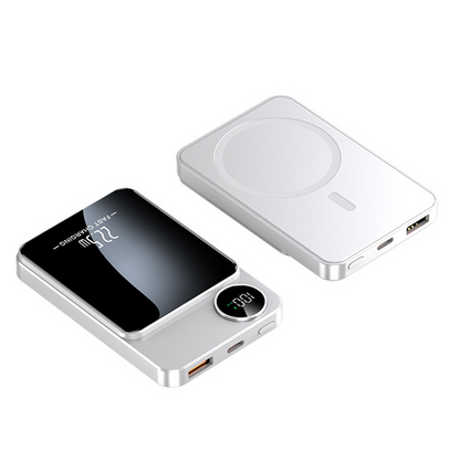 Slim Magnetisk Powerbank – 15W trådløs & 22.5W hurtigopladning