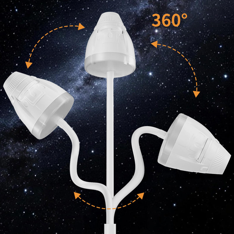 Planetarisk HD-projektor med justerbar brændvidde til magisk kosmiske stemning