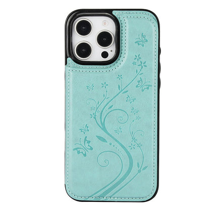 Blomstret telefoncover med indbygget kortholder