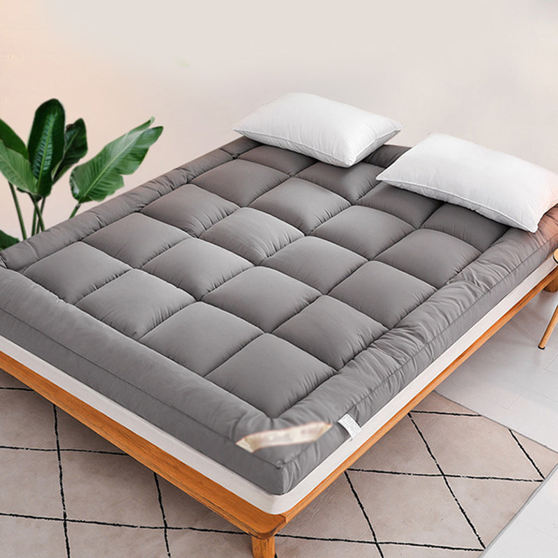 Blød, quiltet topmadras med sky-lignende komfort, 3D-quiltning og åndbart design til helårskomfort