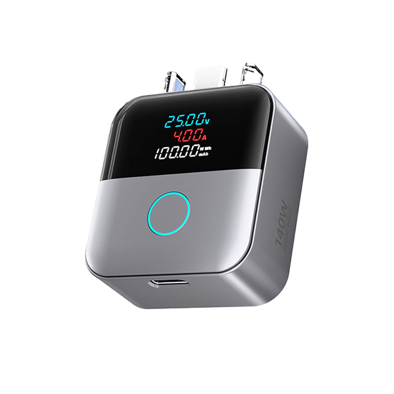Smart USB-C opladerbeskyttelse med digital LED-skærm – Undgå overopladning